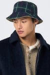 General Idea UNISEX Reversible Tartan Check Bucket Hat