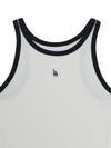 MLB Women's Basic Ringer Ribbed Sleeveless Ops