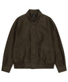 Mahagrid Washed Faux Leather Blouson