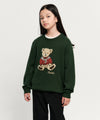 Marithé François Girbaud Kids Bear Jacquard Knit Pullover