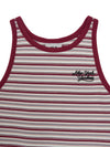 MLB Women's Stripe Sleeveless T-shirt