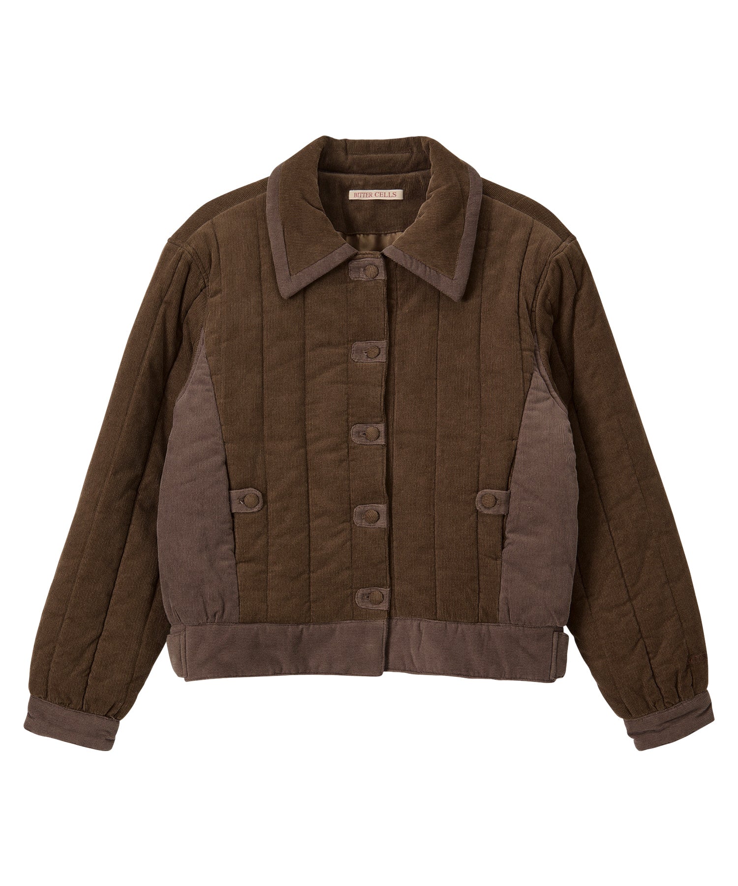 Bitter Cells Groovy Quilting Jacket - Brown