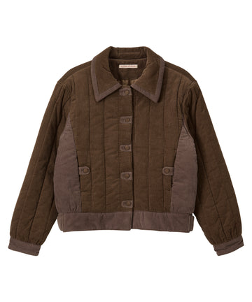 Bitter Cells Groovy Quilting Jacket - Brown