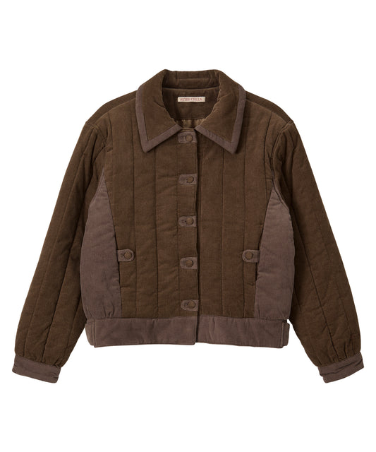 Bitter Cells Groovy Quilting Jacket - Brown
