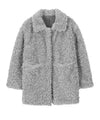 Bitter Cells Curly Collar Fur Jacket