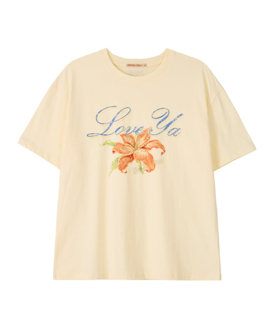 Bitter Cells Lily Quartz Tee