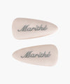 Marithé François Girbaud Kids W Triangle Hair Pin 2 Pack Pink