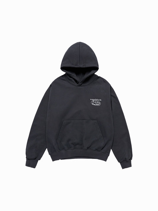 ADLV Doodle Fuzzy Rabbit Hoodie