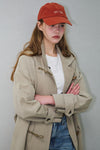 General Idea WOMAN Toggle Single Trench Coat