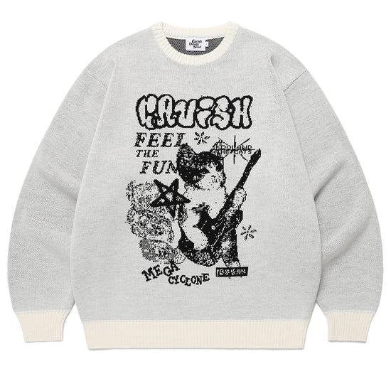 Cavish MEGA CYCLONE KNIT SWEATER
