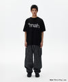 Mahagrid mah Cut Off Applique Tee [Black]