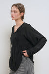 General Idea WOMAN Summer Loose Fit Raglan Pintuck Blouse