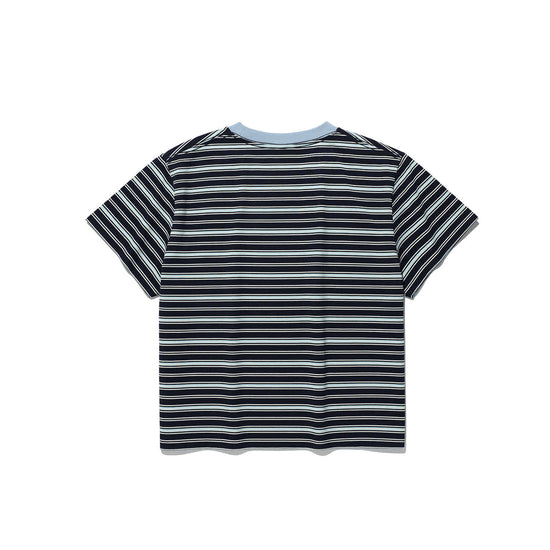 Nice Ghost Club Stripe 3Star Basic Tee [Navy]