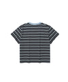 Nice Ghost Club Stripe 3Star Basic Tee [Navy]