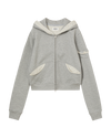 AEAE Round Pocket Hoodie Zip Up
