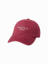 ADLV KACHION BASIC LOGO BALL CAP
