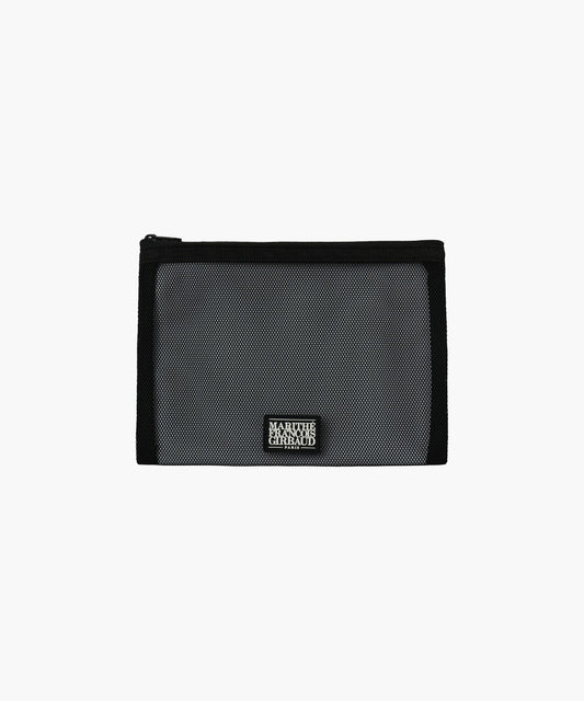 Marithé François Girbaud Classic Logo Mesh Pouch