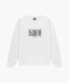 Marithé François Girbaud CRACK CLASSIC LOGO LONG SLEEVE TEE stripe