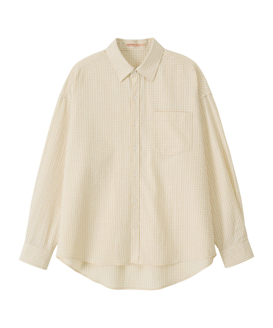Bitter Cells Hattie Check Shirt - Yellow
