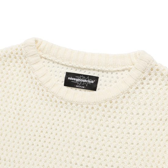 Nice Ghost Club 3 Stars Long Sleeve Knit Tee