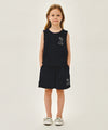 Marithé François Girbaud Kids Terry Sleeveless Top and Pants Set - Navy