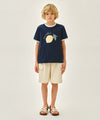 Marithé François Girbaud Kids Citron Ringer Tee