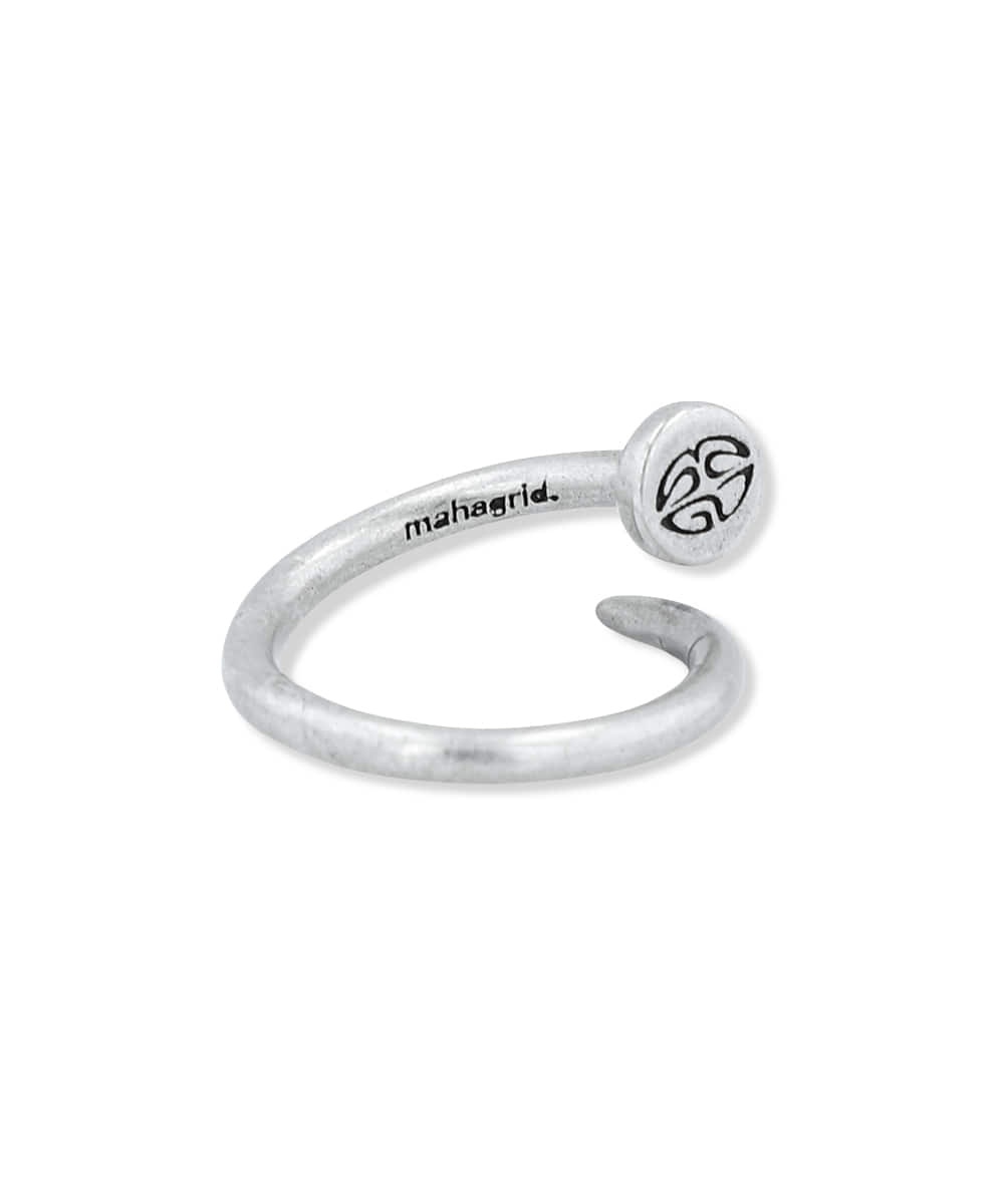 Mahagrid Eclipse Nail Ring [Silver]
