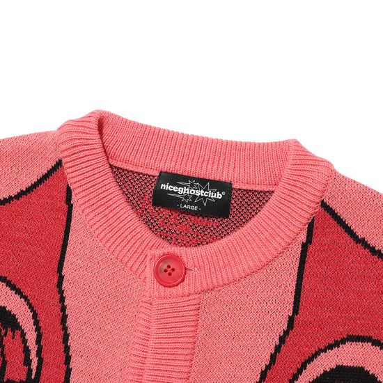 Nice Ghost Club Devil Girl Knit Cardigan
