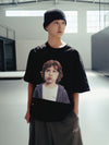 ADLV CURLY HAIR BABY SHORT SLEEVE T-SHIRT