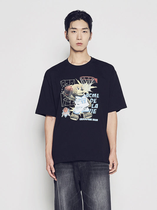 ADLV Basketball AC Bear Short Sleeve T-Shirt