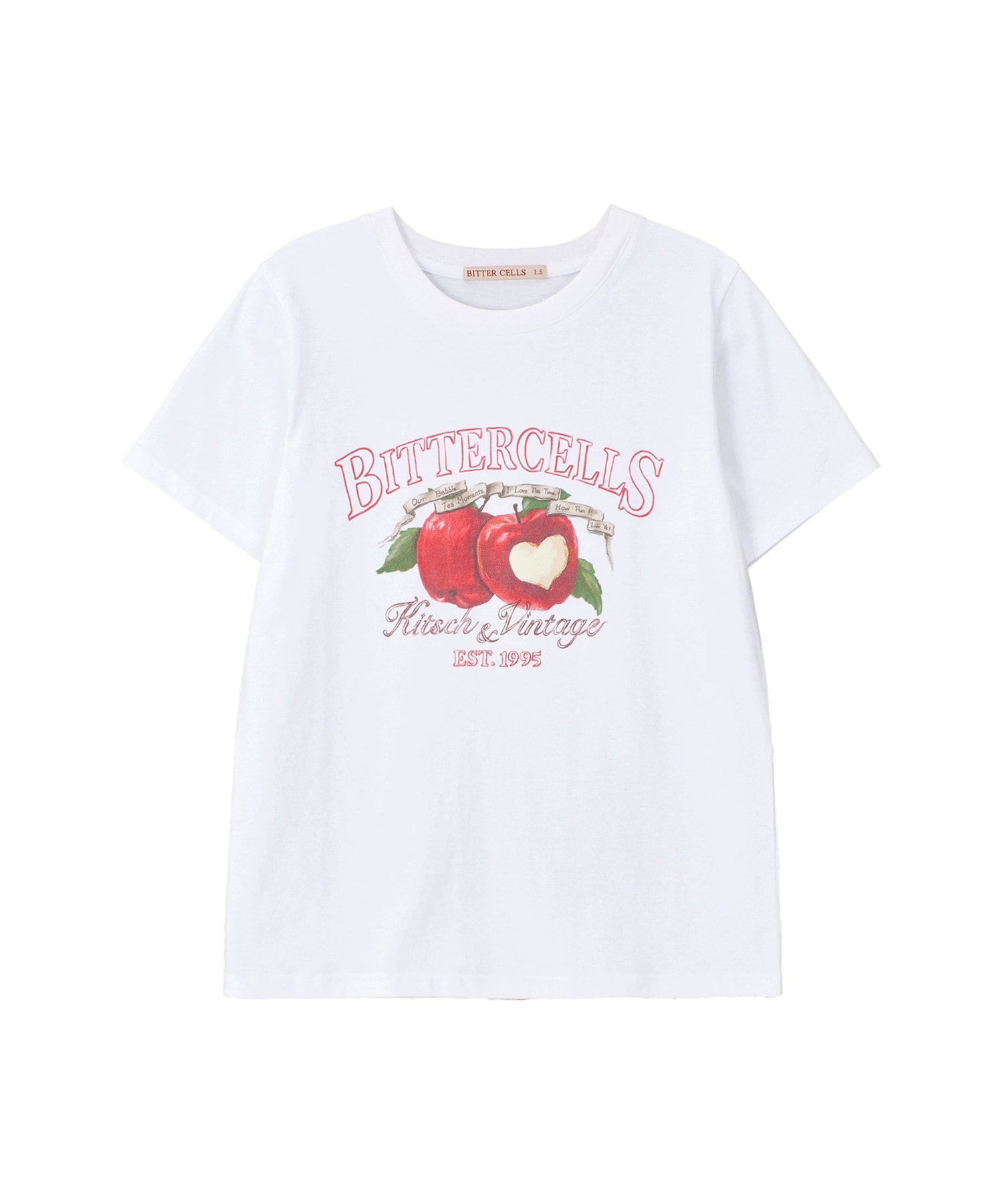 Bitter Cells Red Apple Tee