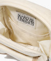 Marithé François Girbaud Kids Flap Pocket Corduroy Cross Bag Ivory