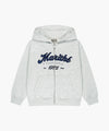 Marithé François Girbaud Kids Applique Logo Hoodie Zip-Up