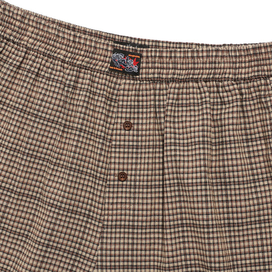 Nice Ghost Club Check Box Shorts