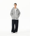 Mahagrid Pray Applique Zip Up Hoodie