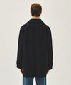 Marithé François Girbaud RAGLAN HALF TRENCH JACKET navy