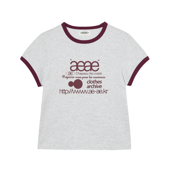 AEAE Web Logo Ringer Tee