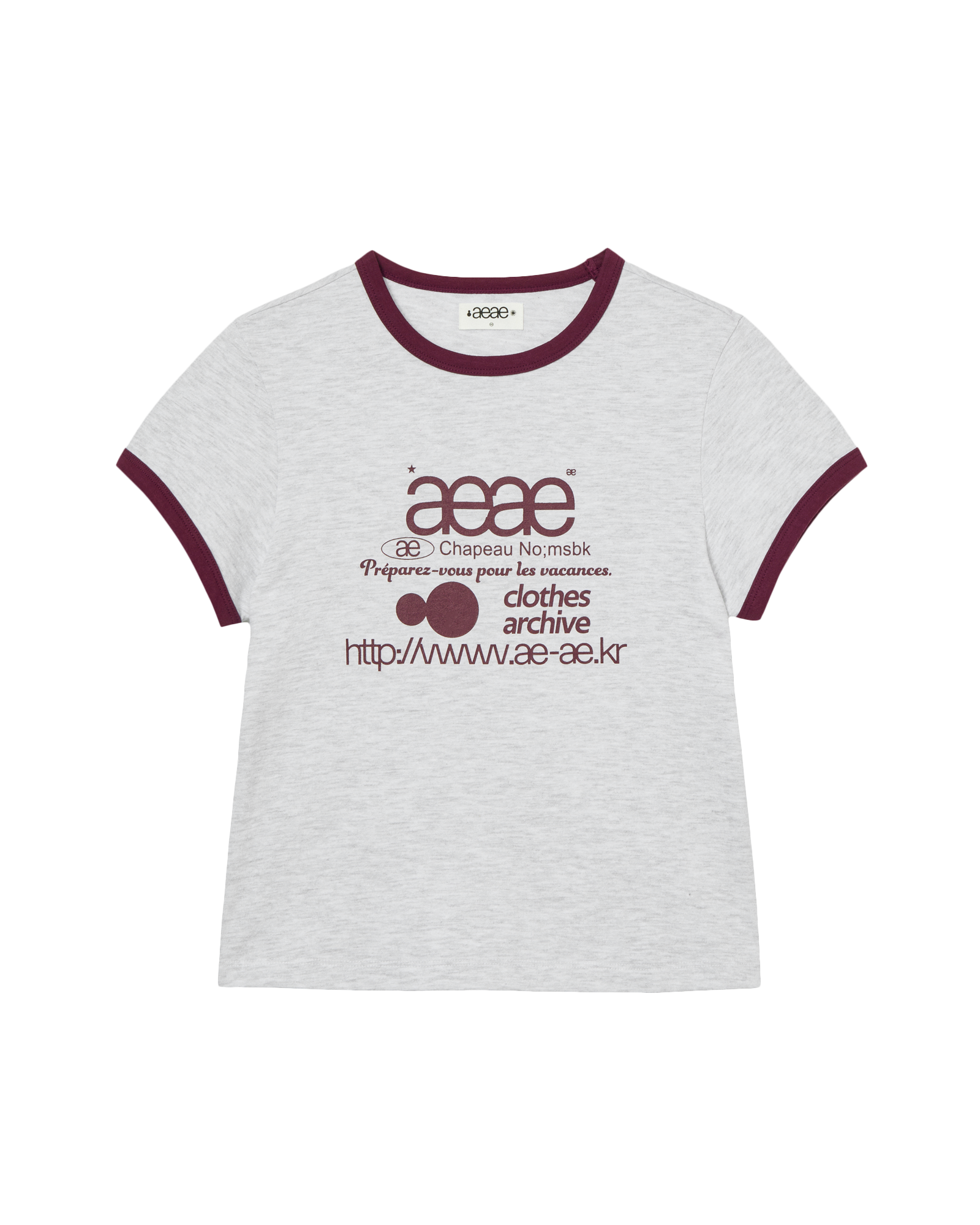 AEAE Web Logo Ringer Tee