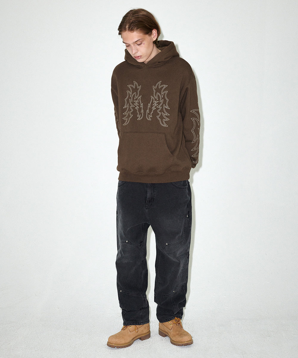 Mahagrid Western Stitch Hoodie