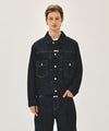 Marithé François Girbaud M Selvage Denim Trucker Jacket Indigo