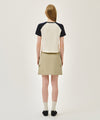 Marithé François Girbaud W COTTON CARGO MINI SKIRT