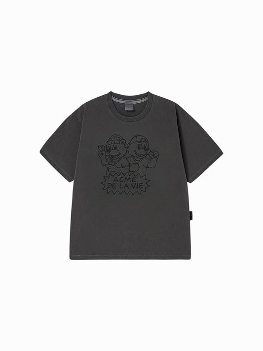 ADLV Dancing Duo Pigment Short Sleeve T-Shirt