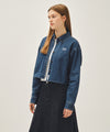 Marithé François Girbaud W CROP DENIM SHIRT