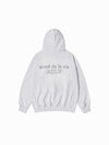 ADLV Border Line Basic Logo Hoodie