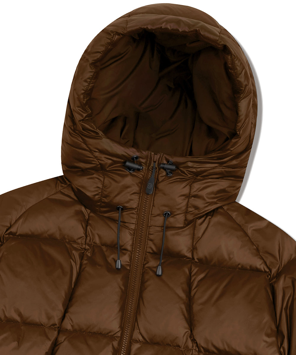 Mahagrid Hooded Down Parka