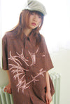 Nice Ghost Club Flower Lace Skull Hunting Cap