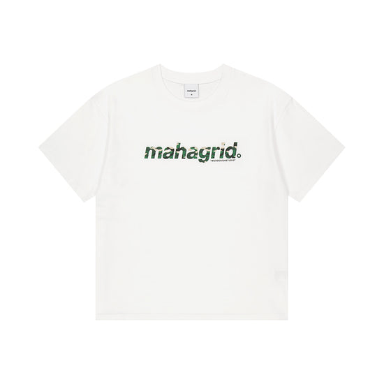 Mahagrid Camo Basic Logo Crop Tee