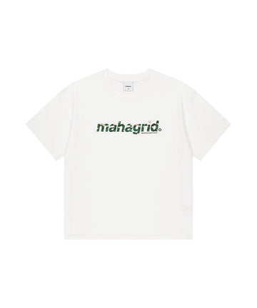 Mahagrid Camo Basic Logo Crop Tee