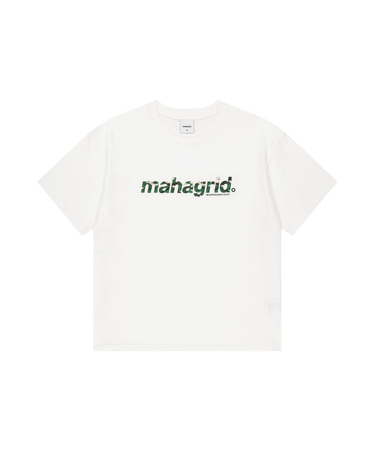 Mahagrid Camo Basic Logo Crop Tee