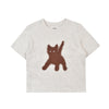 AEAE Flashed Cats Eye Crop T-Shirt